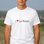 T-shirt I love le rozel
