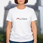 T-shirt I love le saint