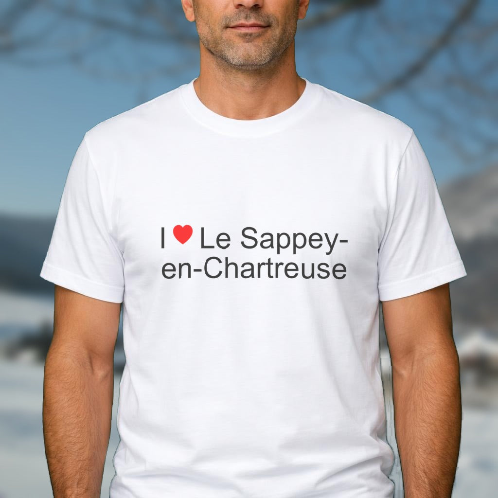 T-shirt I love le sappey-en-chartreuse