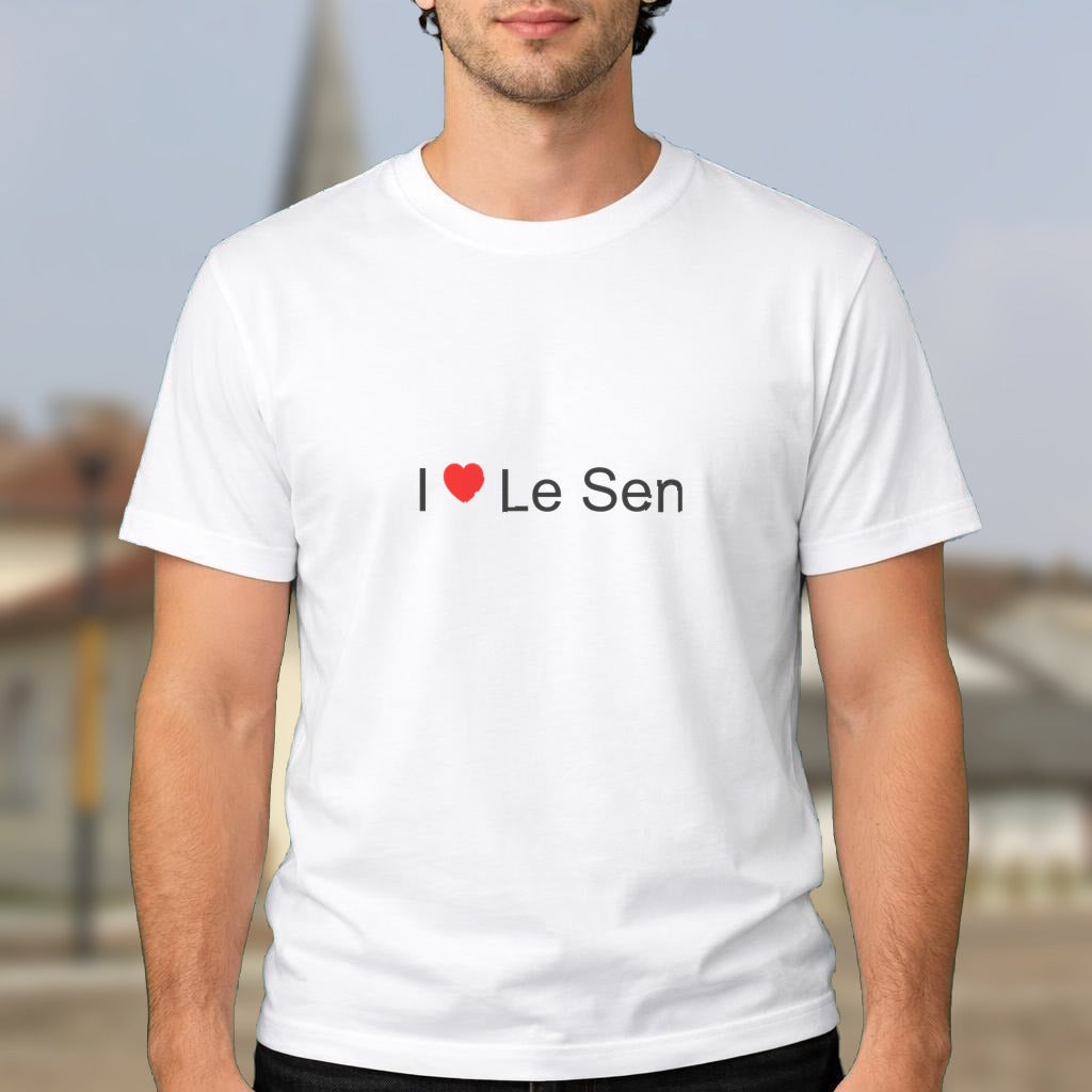 T-shirt I love le sen
