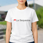 T-shirt I love le sequestre