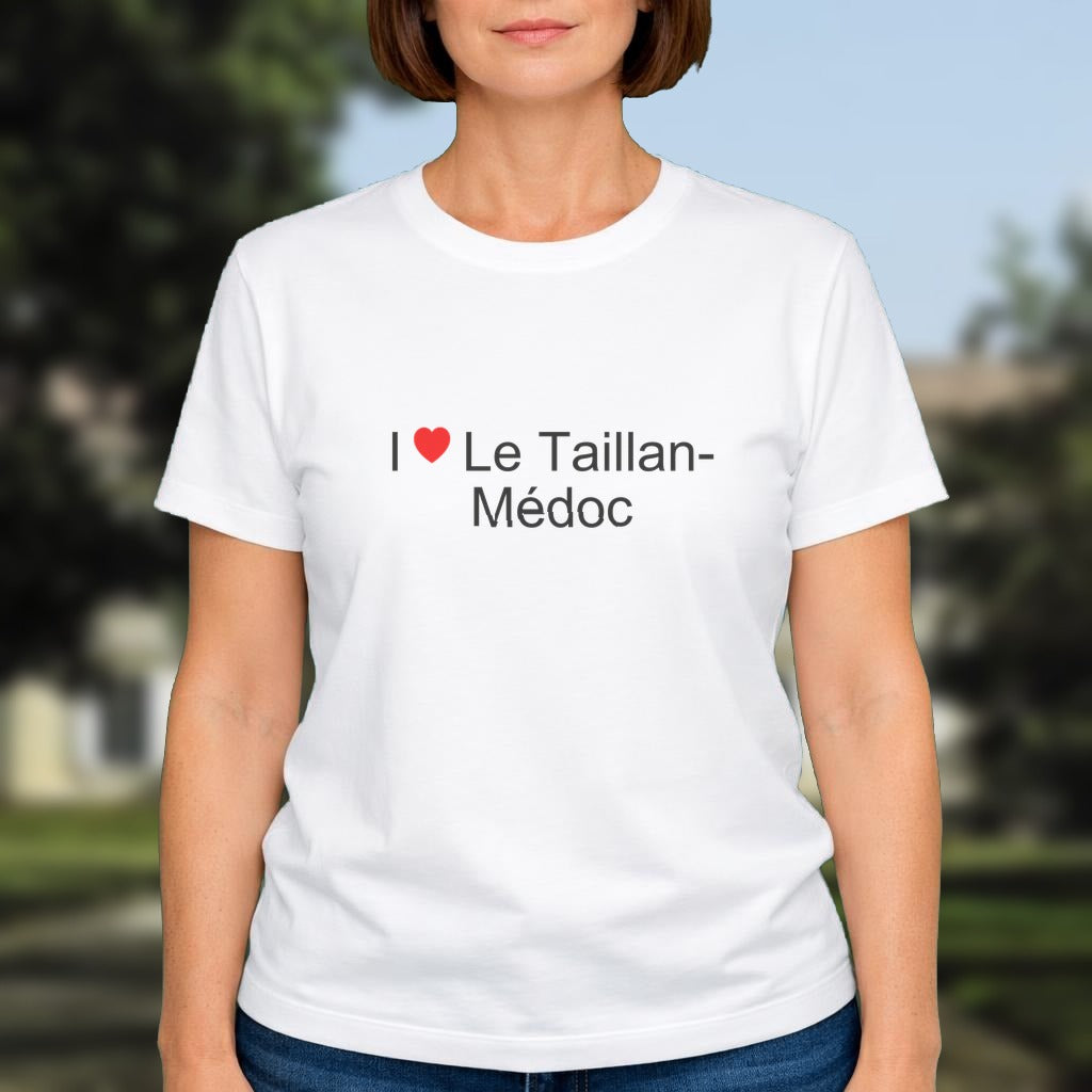 T-shirt I love le taillan-médoc