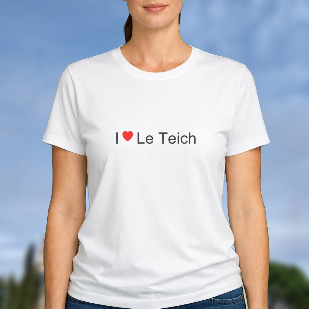 T-shirt I love le teich