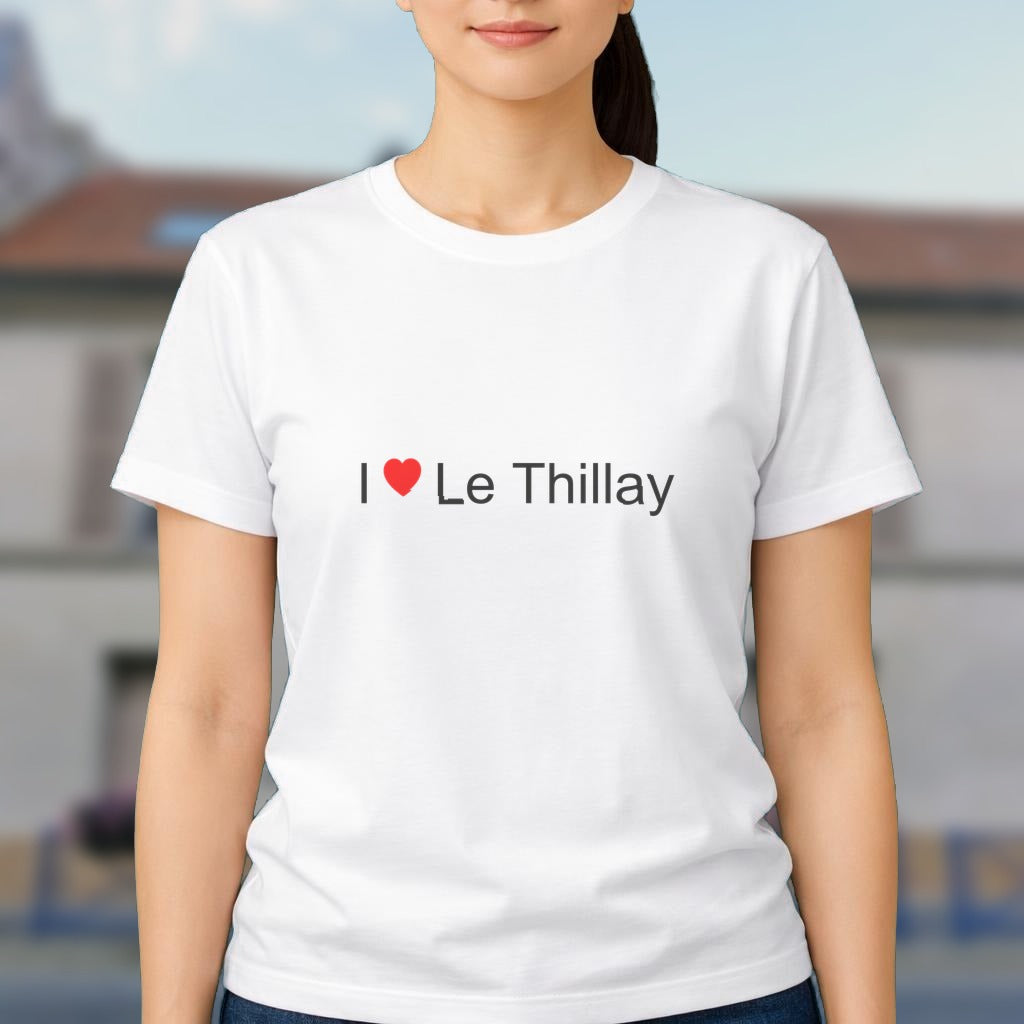 T-shirt I love le thillay