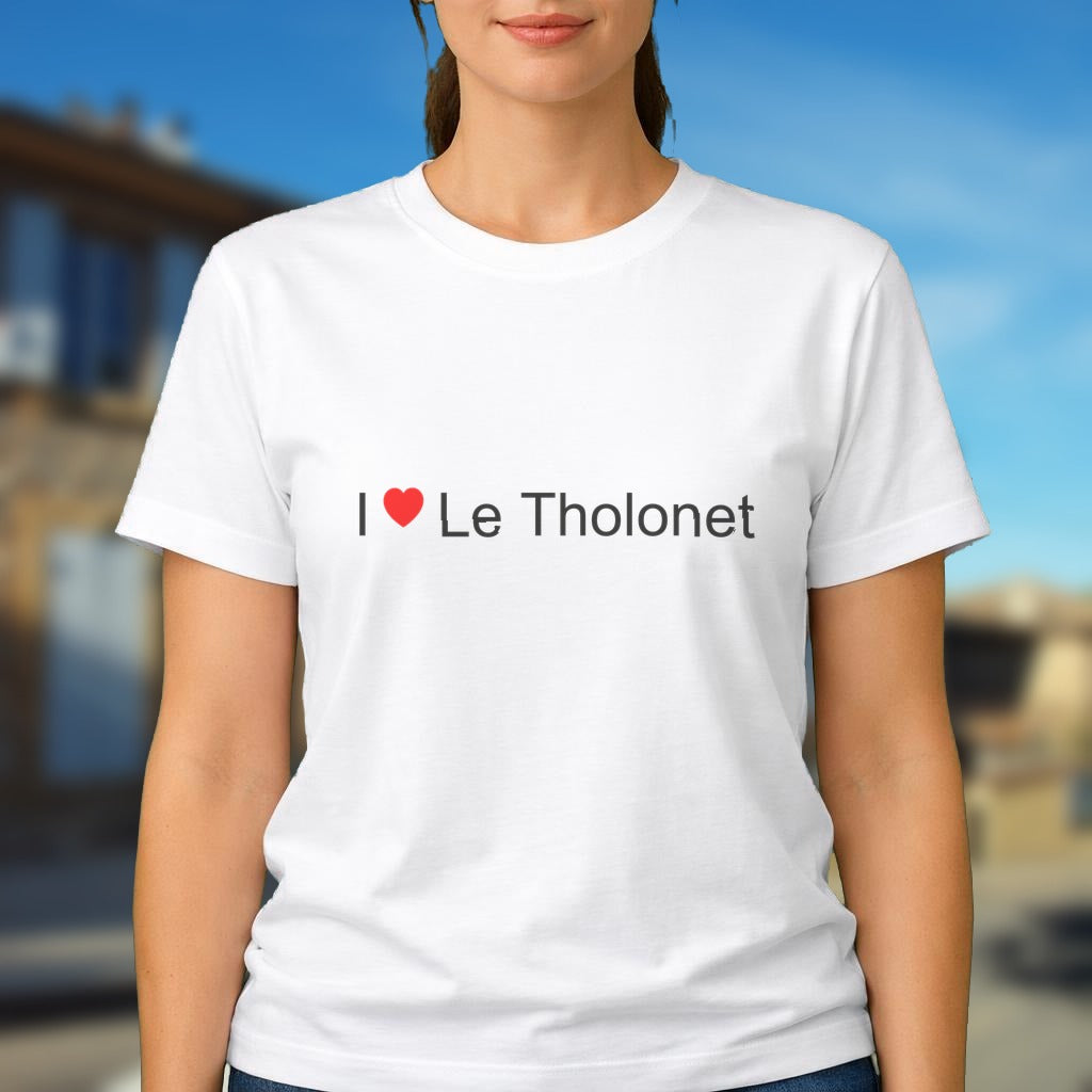 T-shirt I love le tholonet