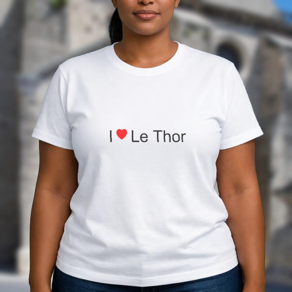 T-shirt I love le thor