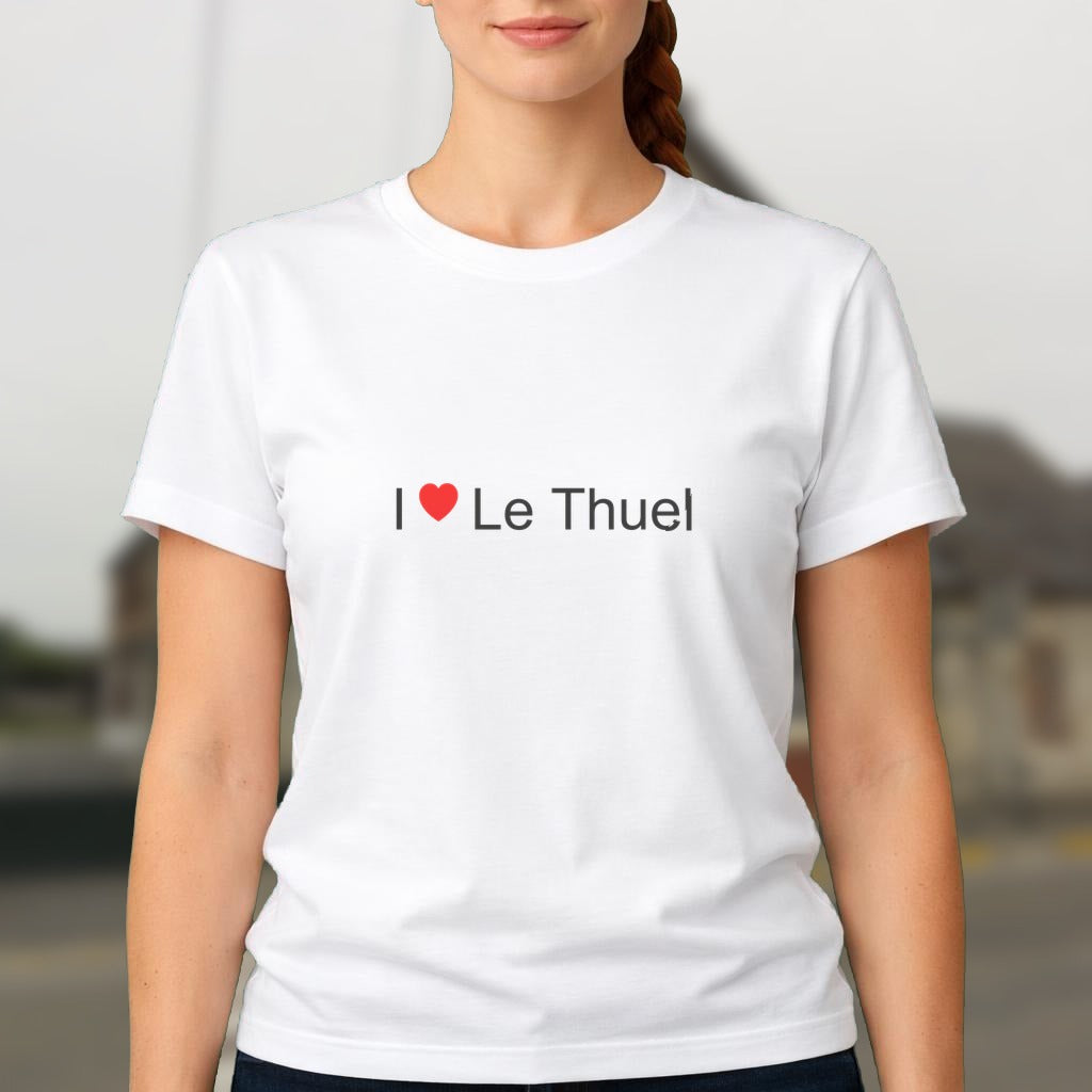 T-shirt I love le thuel