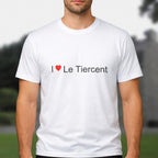 T-shirt I love le tiercent