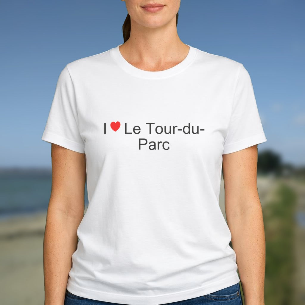 T-shirt I love le tour-du-parc