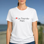 T-shirt I love le tour-du-parc