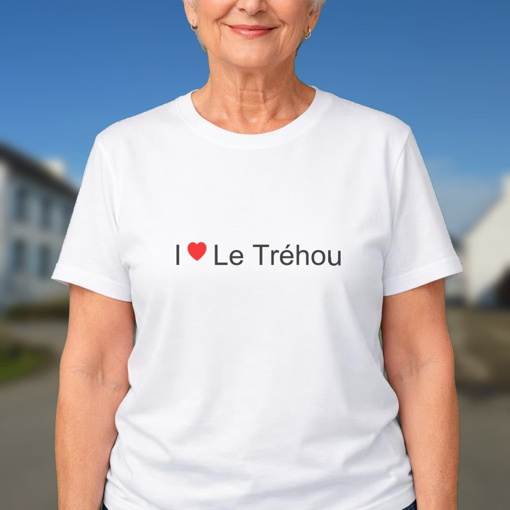 T-shirt I love le tréhou