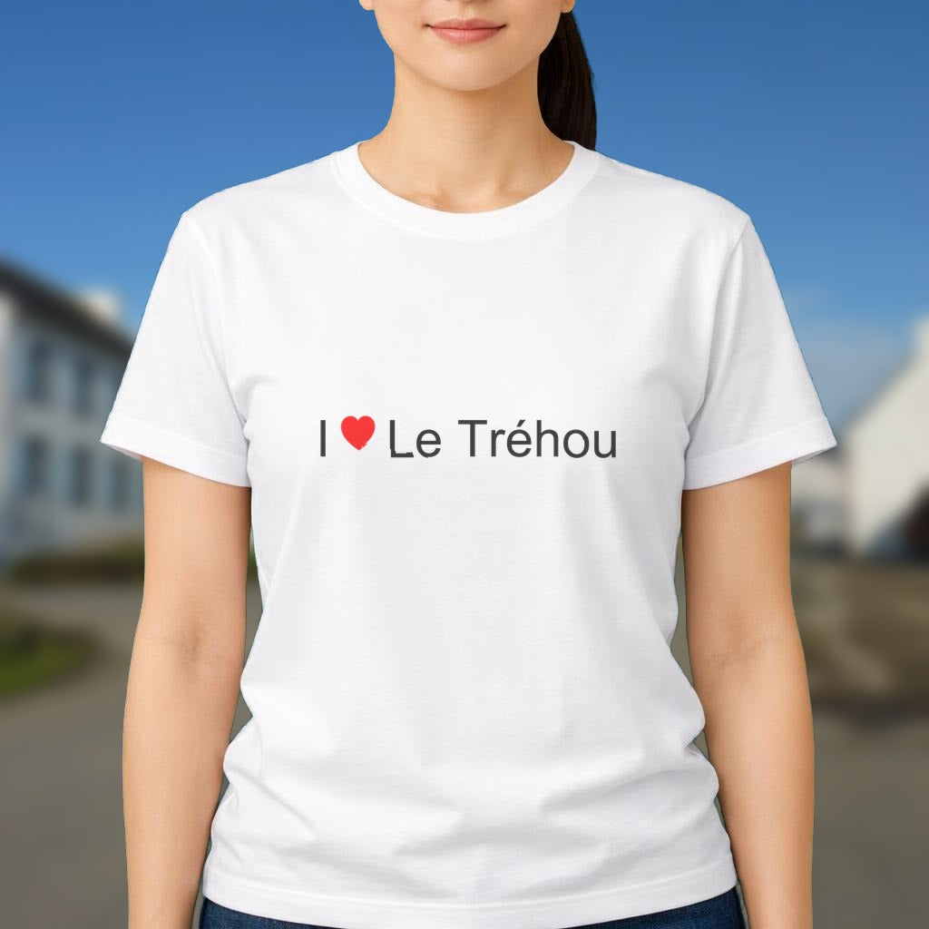 T-shirt I love le tréhou