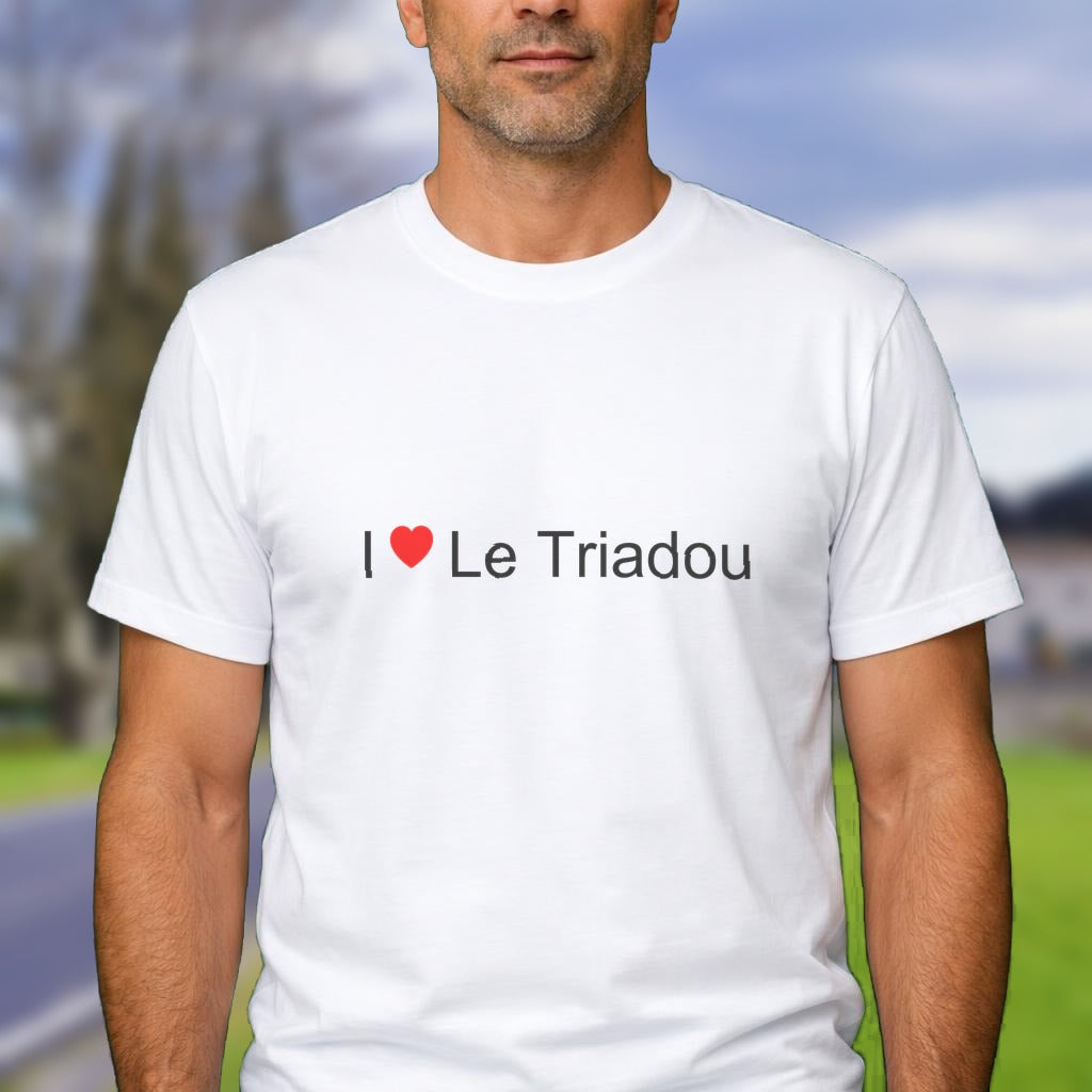 T-shirt I love le triadou