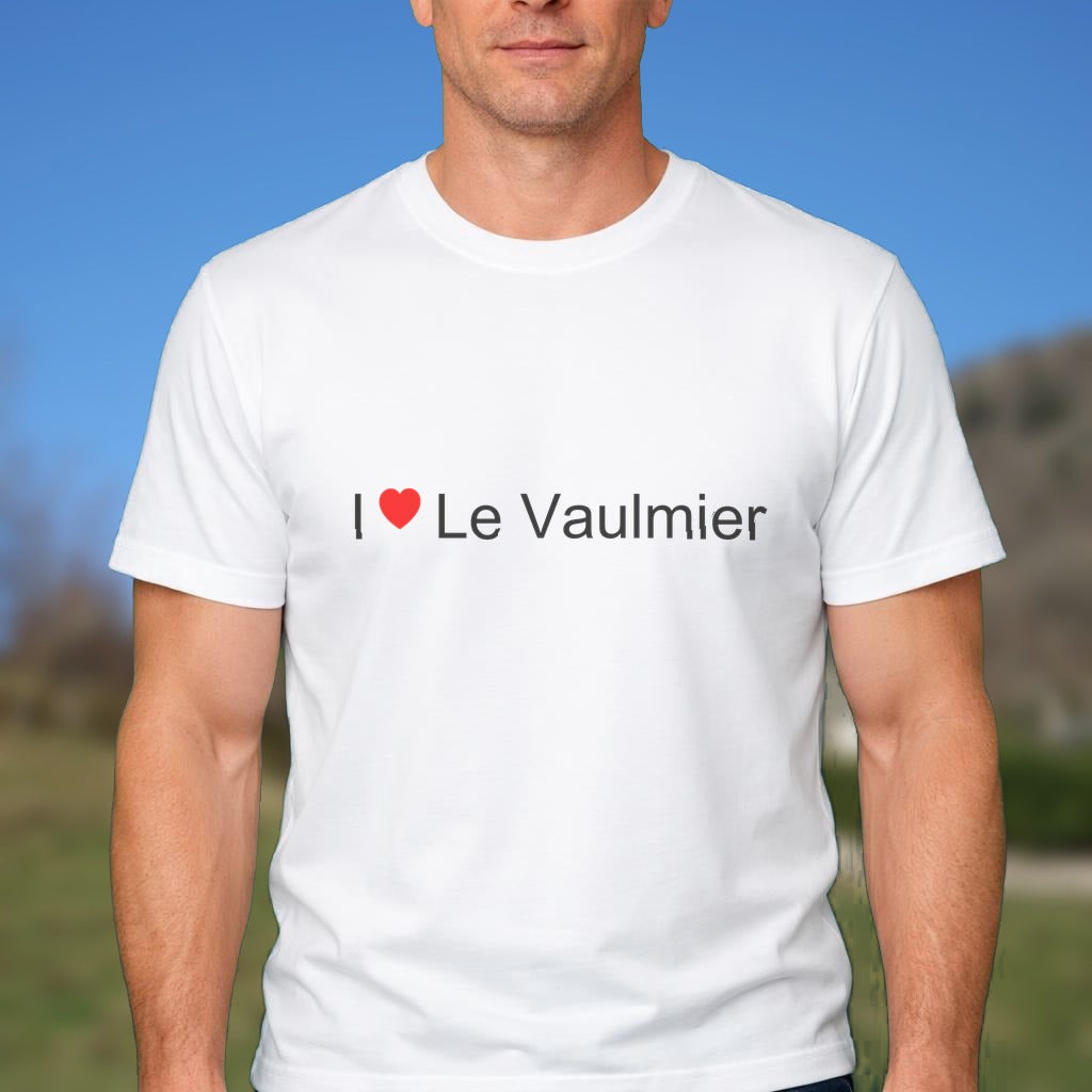 T-shirt I love le vaulmier
