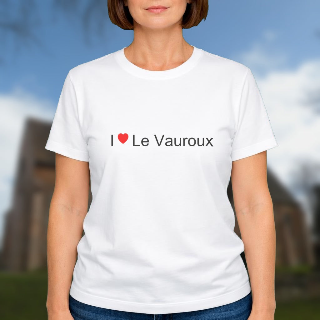 T-shirt I love le vauroux