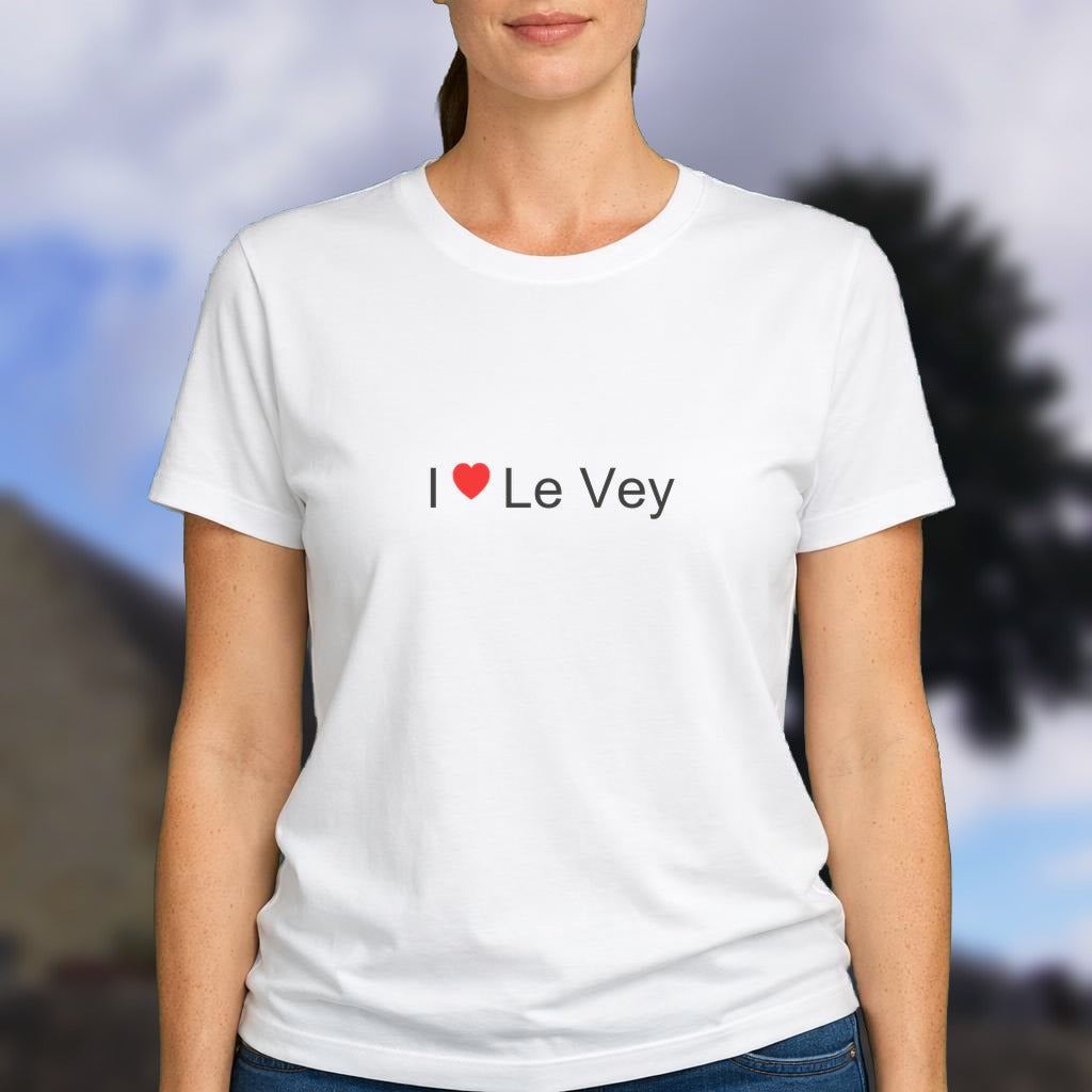 T-shirt I love le vey