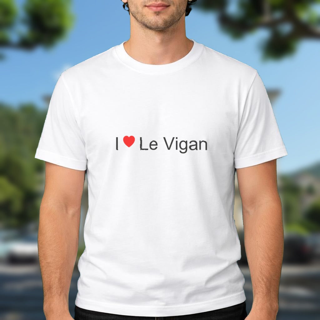 T-shirt I love le vigan