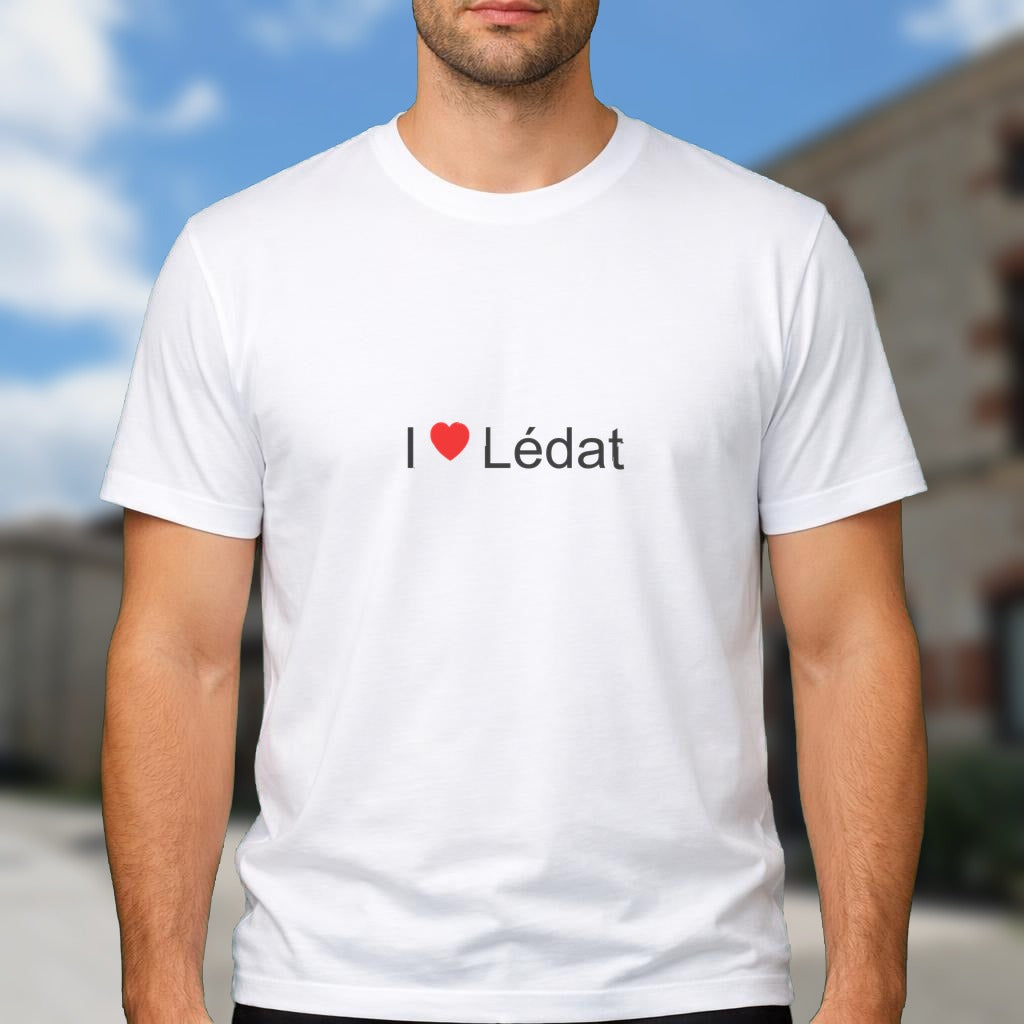 T-shirt I love lédat