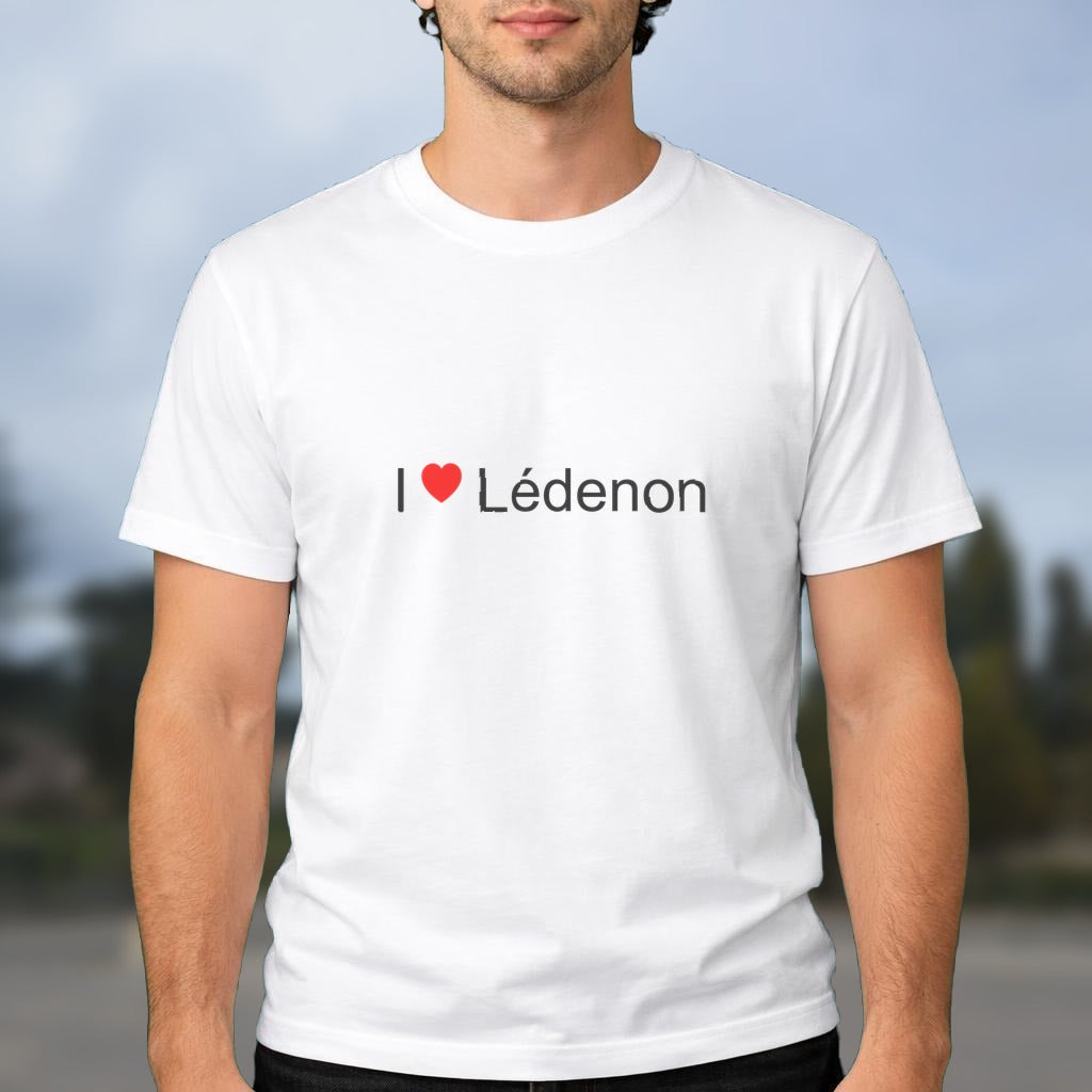 T-shirt I love lédenon