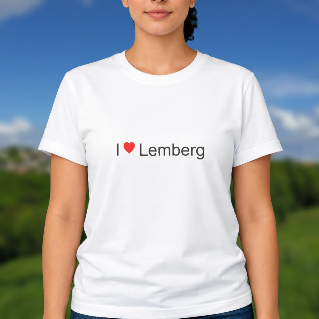 T-shirt I love lemberg