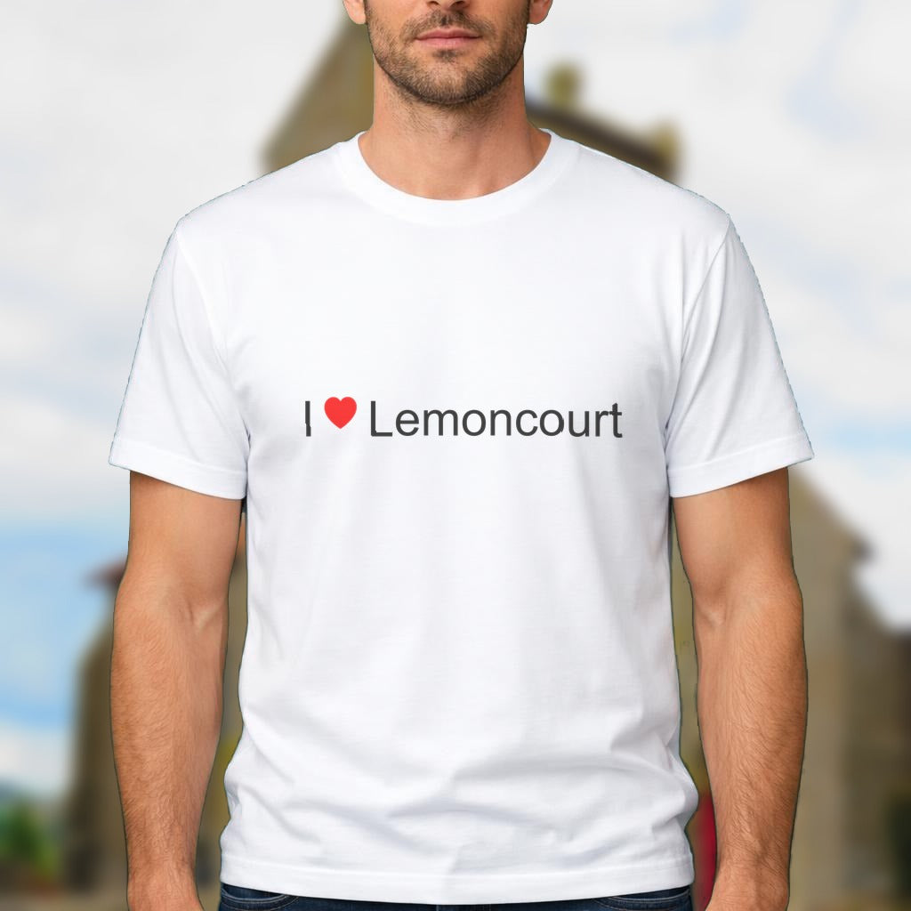 T-shirt I love lemoncourt