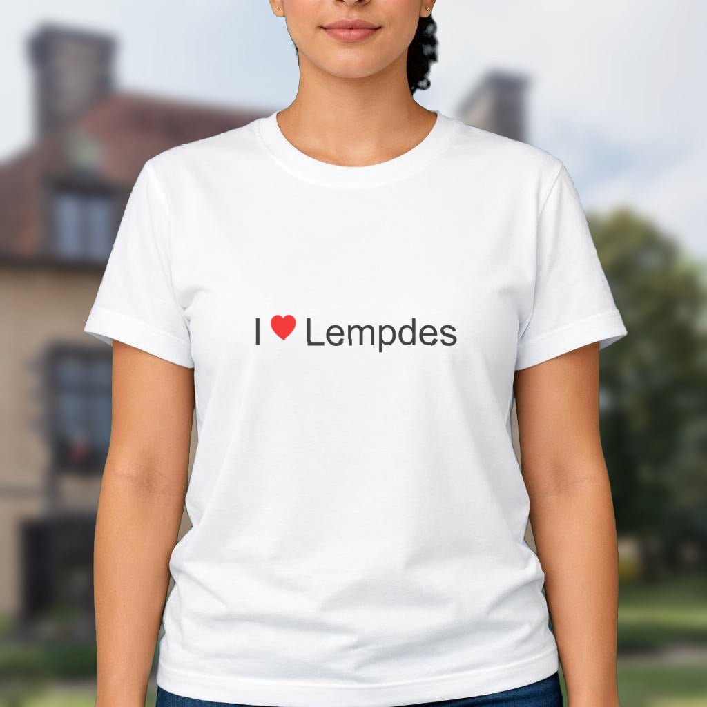 T-shirt I love lempdes