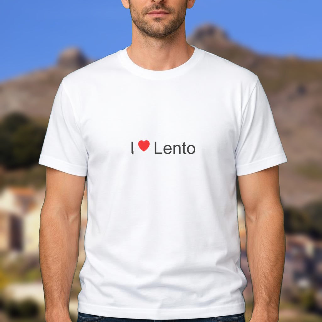 T-shirt I love lento