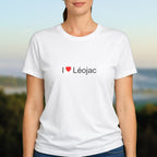T-shirt I love léojac