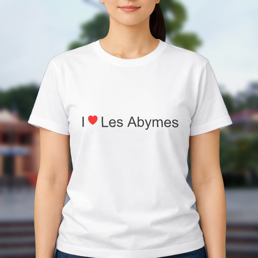 T-shirt I love les abymes
