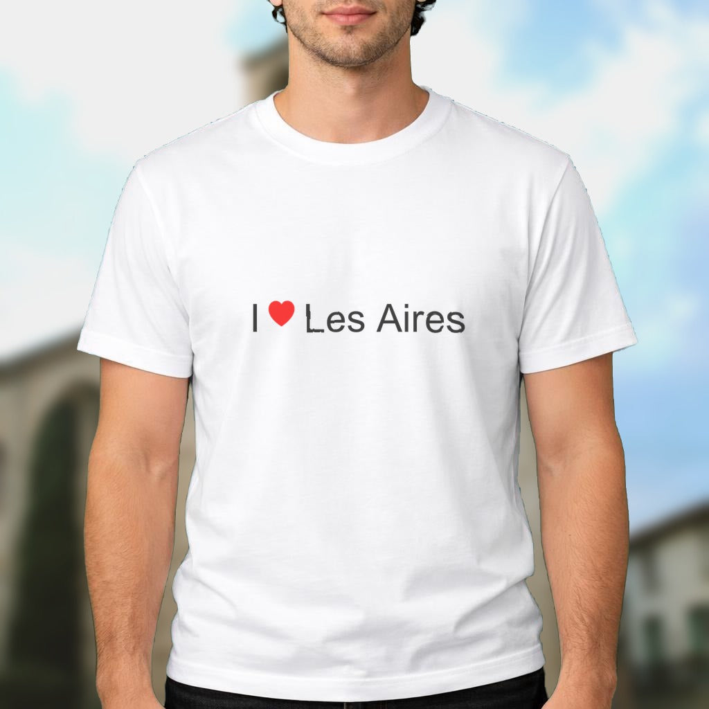 T-shirt I love les aires