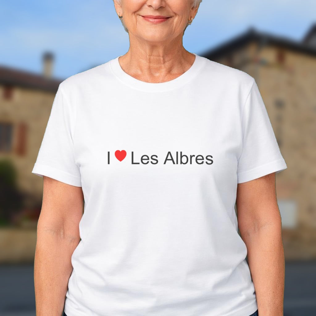 T-shirt I love les albres