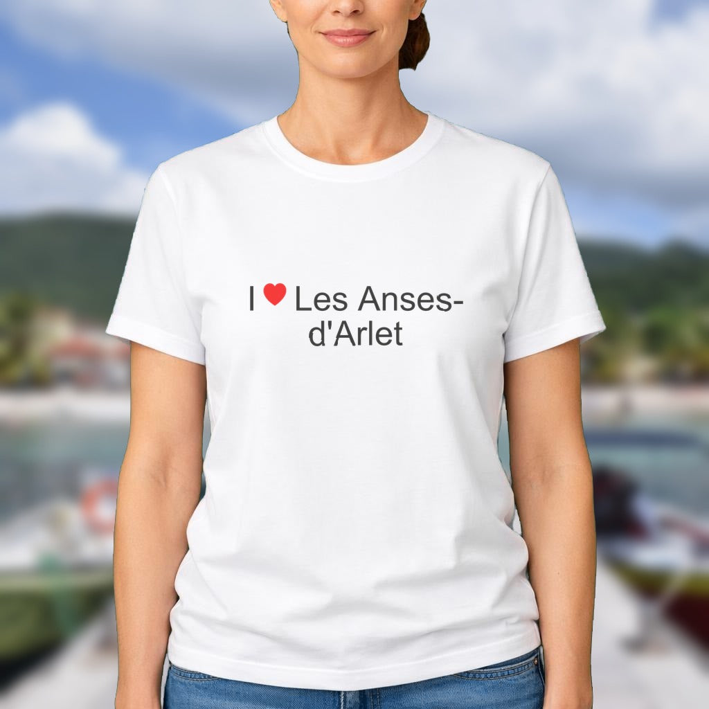 T-shirt I love les anses-d'arlet