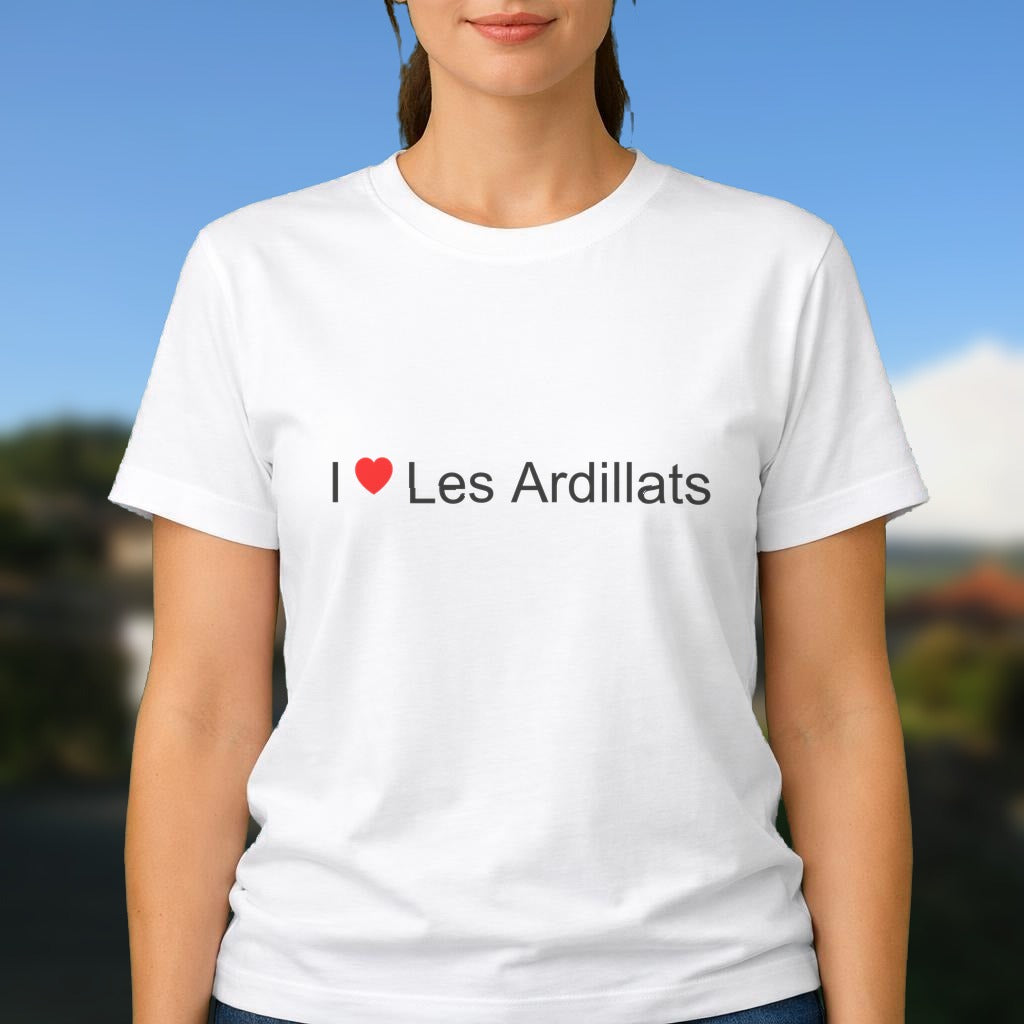 T-shirt I love les ardillats