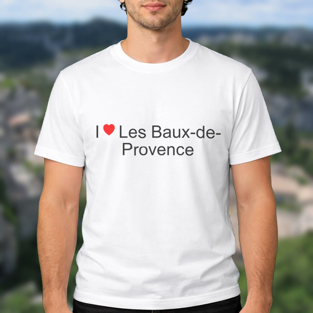 T-shirt I love les baux-de-provence