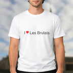 T-shirt I love les brulais
