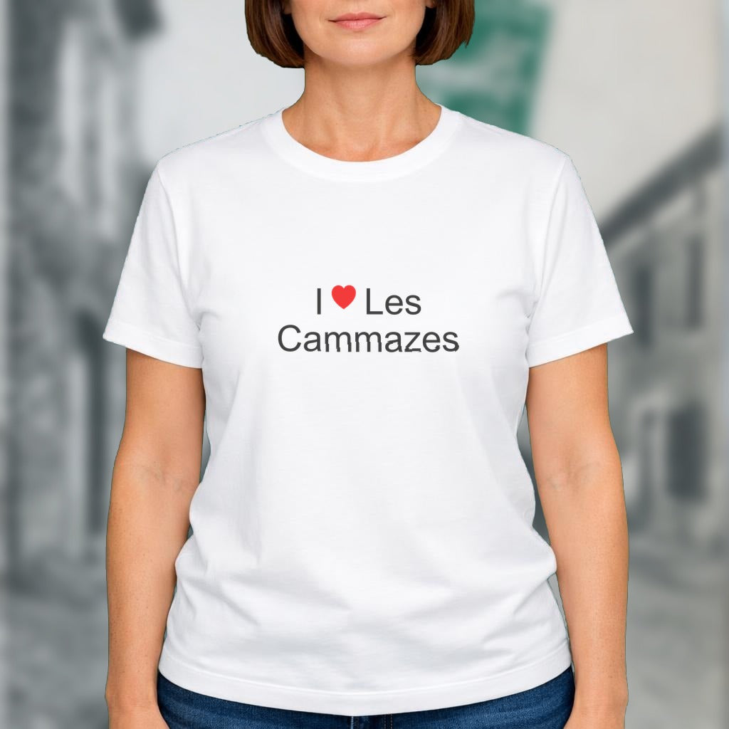 T-shirt I love les cammazes