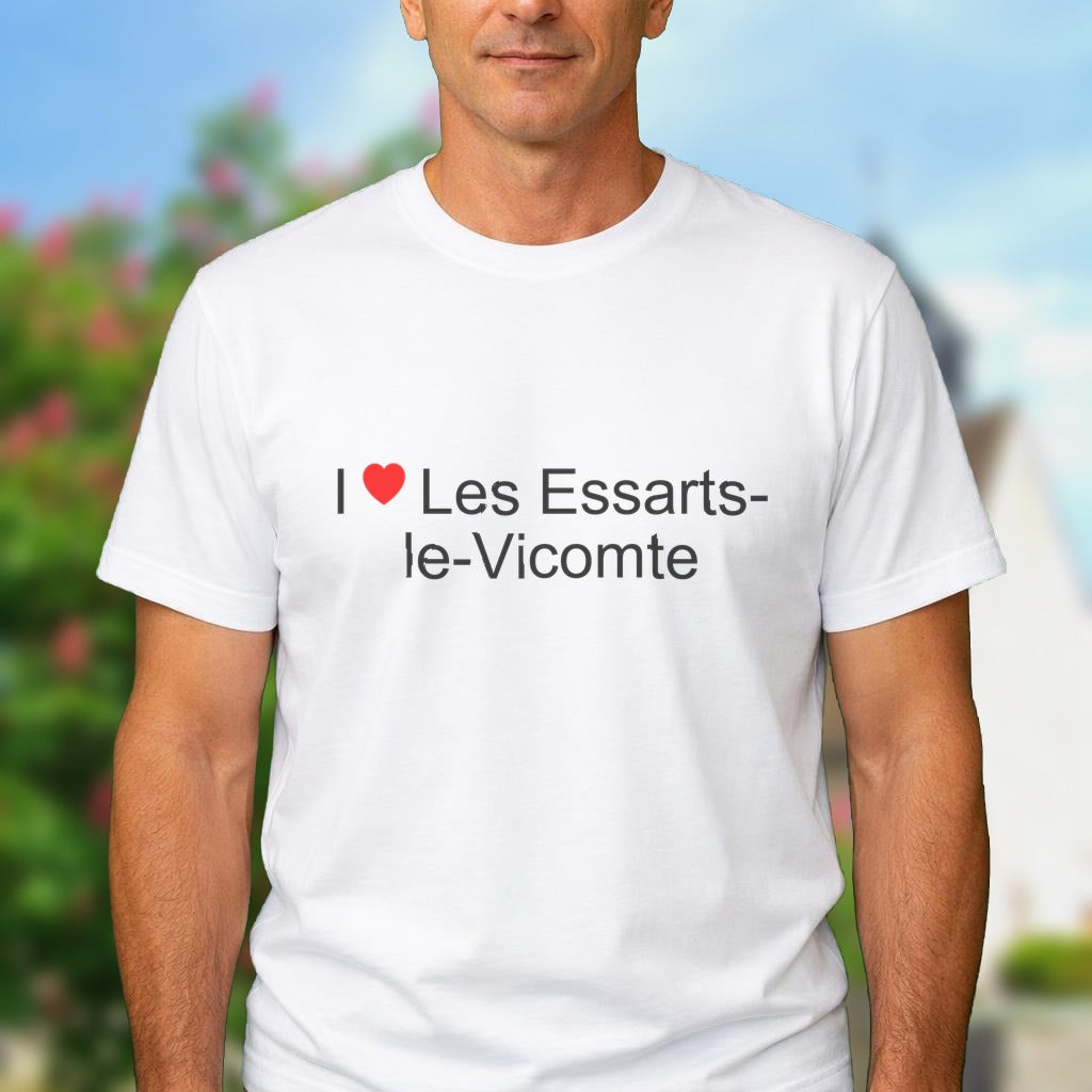T-shirt I love les essarts-le-vicomte