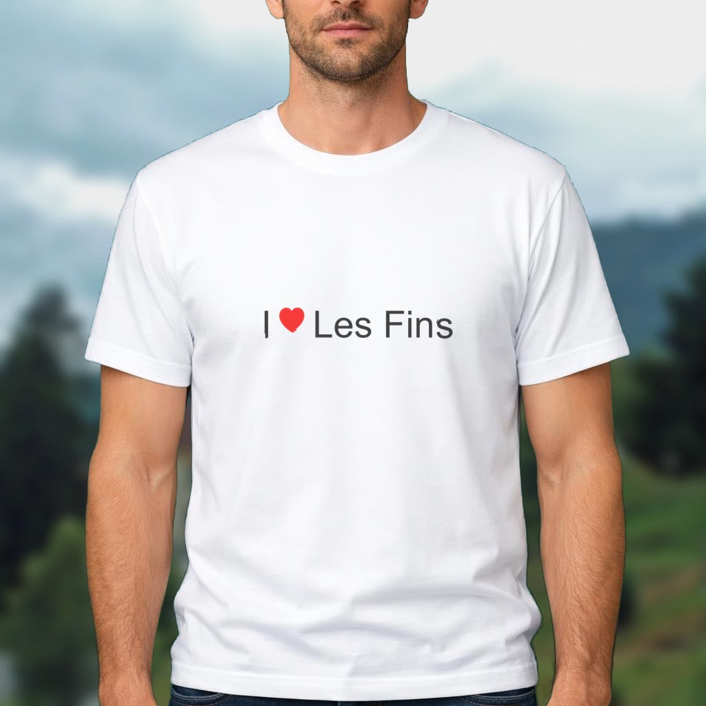 T-shirt I love les fins