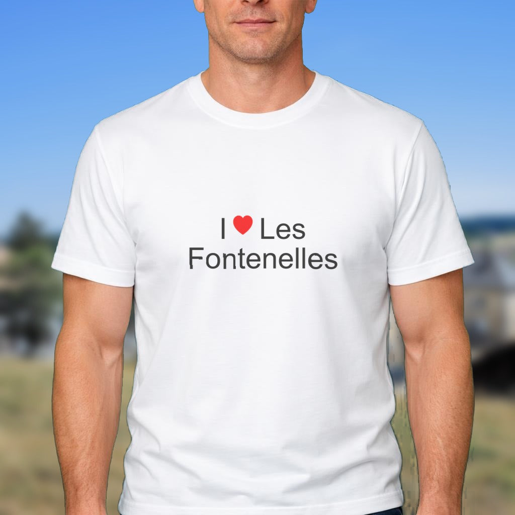 T-shirt I love les fontenelles