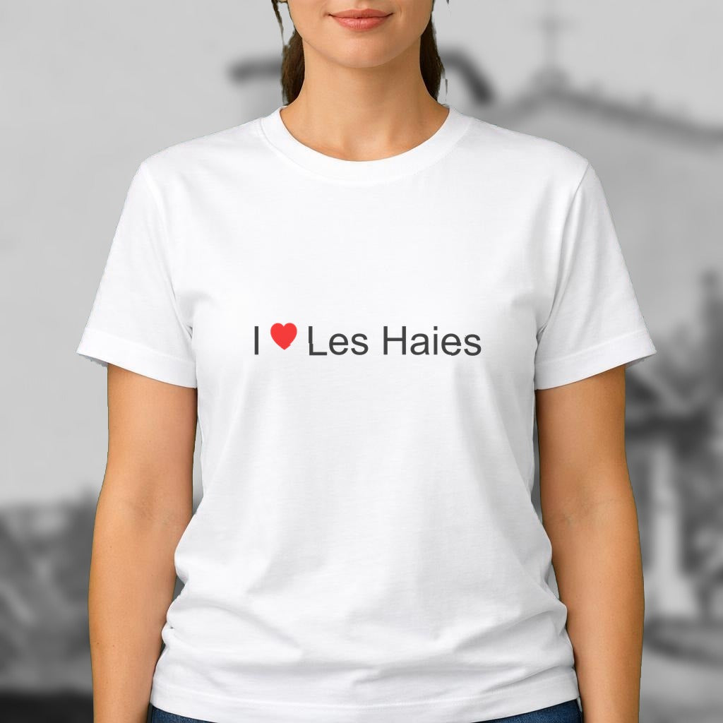 T-shirt I love les haies