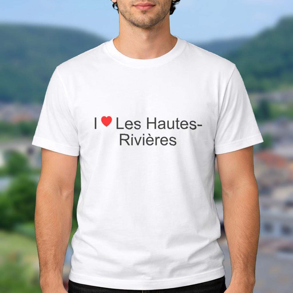T-shirt I love les hautes-rivières