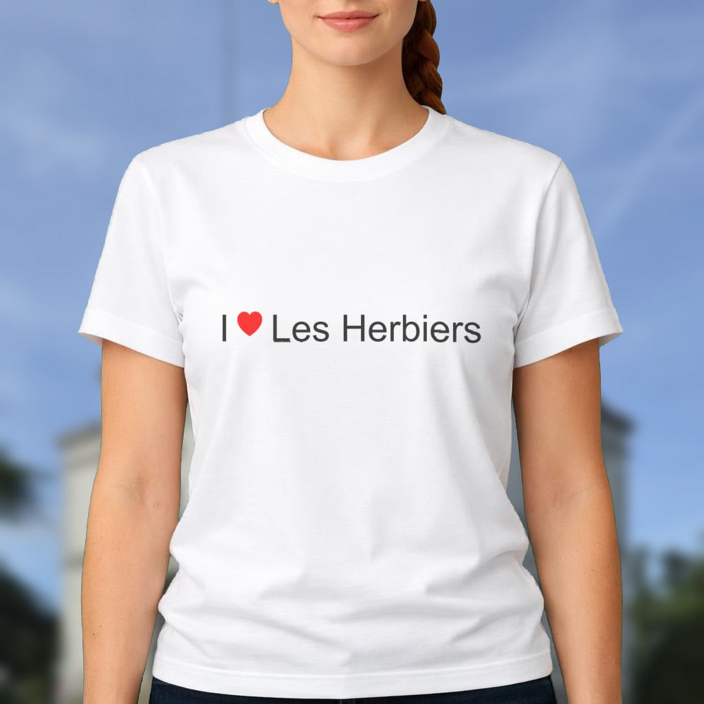 T-shirt I love les herbiers