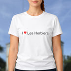 T-shirt I love les herbiers