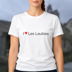T-shirt I love les laubies