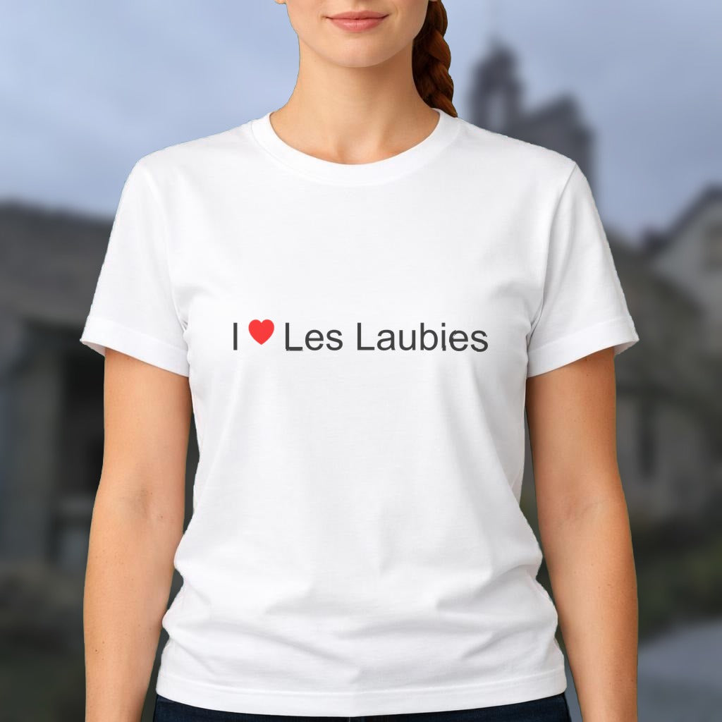 T-shirt I love les laubies