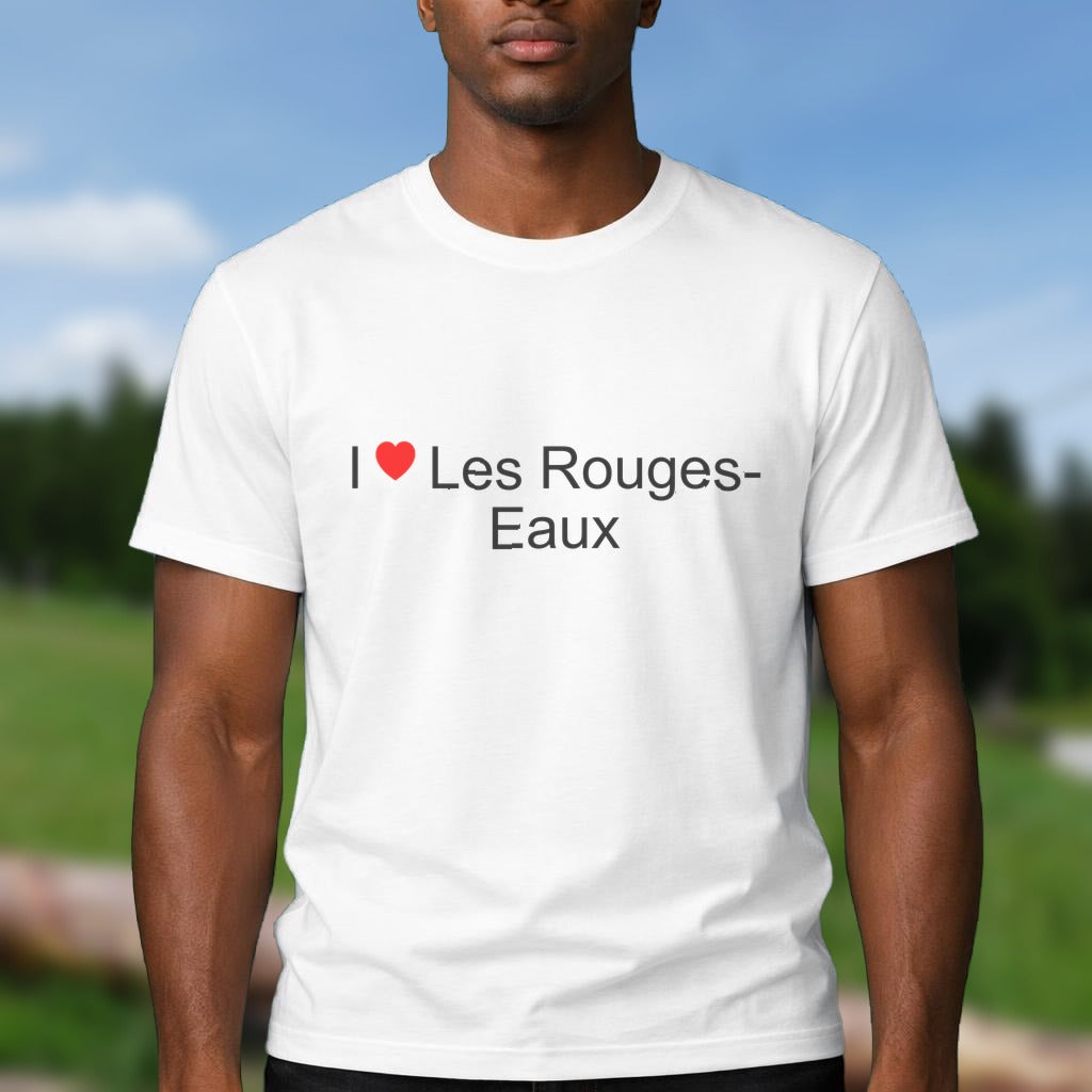 T-shirt I love les rouges-eaux