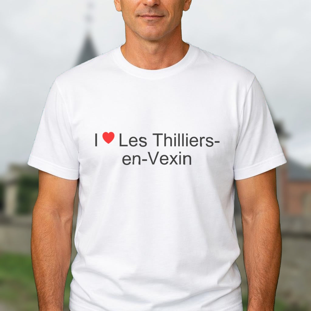 T-shirt I love les thilliers-en-vexin