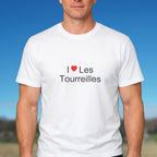 T-shirt I love les tourreilles