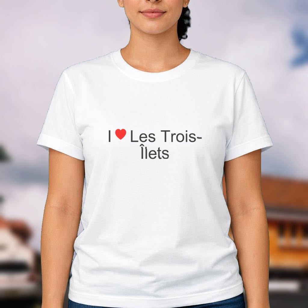 T-shirt I love les trois-îlets