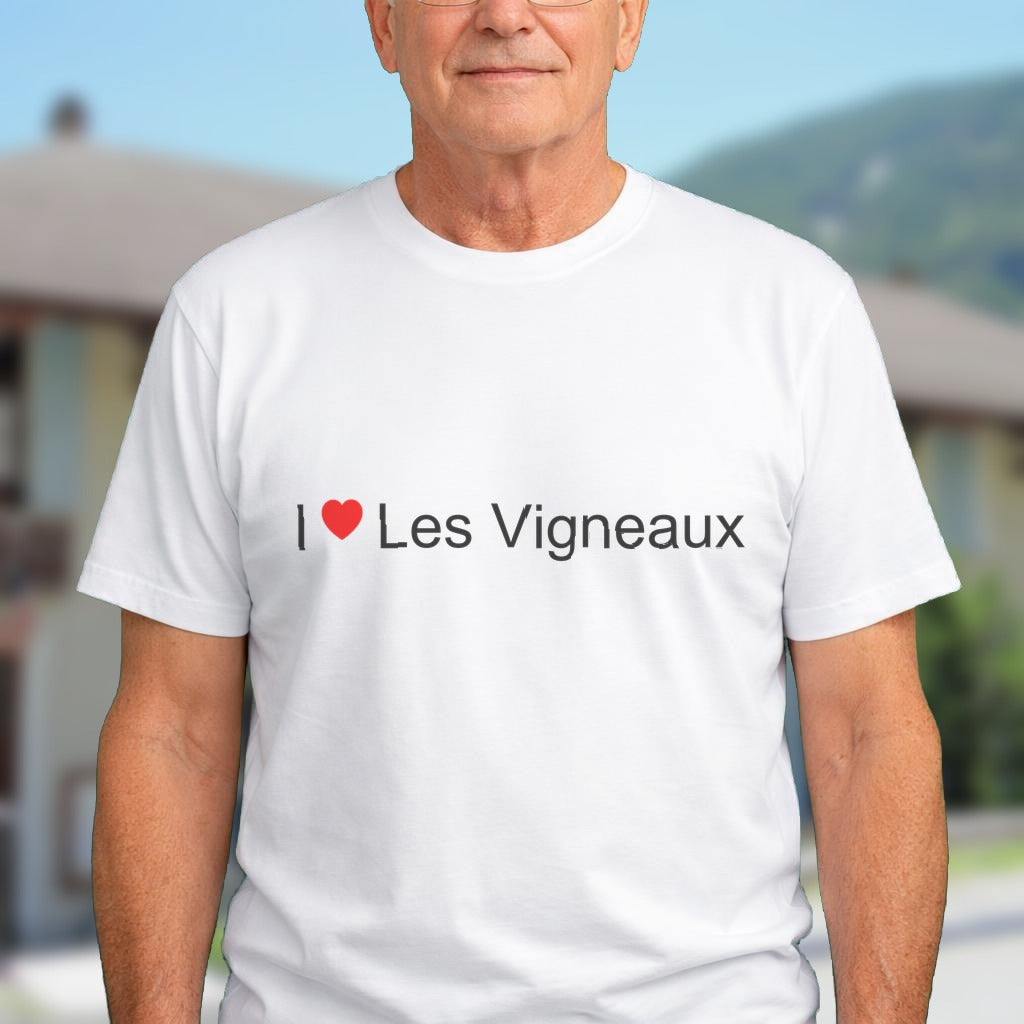 T-shirt I love les vigneaux